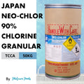 [READY STOCK] JAPAN NEO-CHLOR TCCA 90% GRANULAR CHLORINE KLORIN [50KG/DRUM]