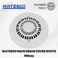 Waterco Main Drain Cover White MD003