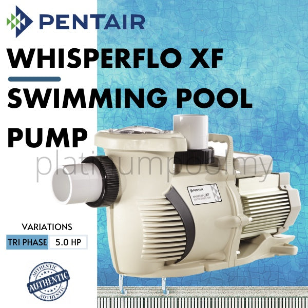PENTAIR WHISPERFLO XF SELF PRIMING PUMP C/W 5.0HP TRI PHASE 50-60HZ/TEFC MOTOR - 215GPM@50FT