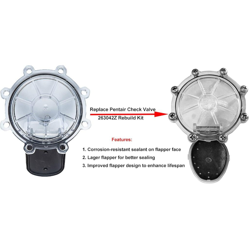 ATIE Pool Check Valve - Pentair 263042Z Check Valve Compatible